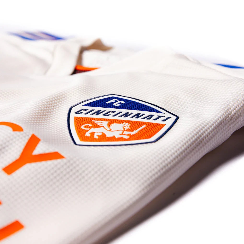 FC Cincinnati adidas 2024 The Canvas Kit Authentic Custom Jersey - White