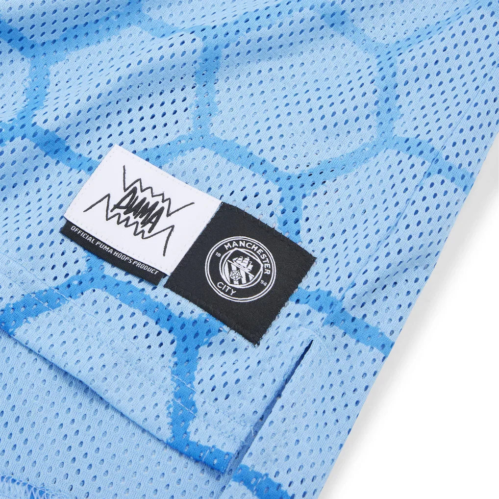 Manchester City Puma 2025 FIFA Club World Cup dryCELL Basketball Jersey - Light Blue