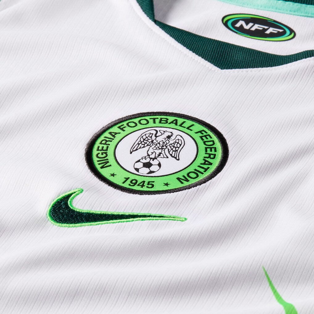 Nigeria National Team Nike Women's 2026 Away Stadium Replica Jersey - White
