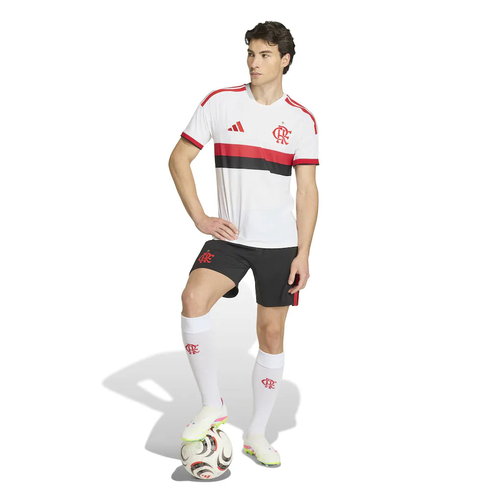 CR Flamengo adidas 2026 Away Authentic Jersey - White