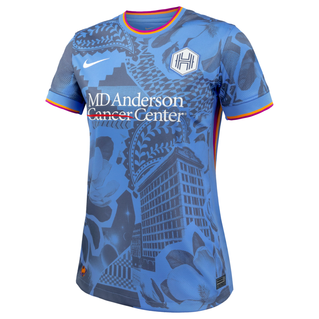 Houston Dash Nike Women's 2026 Third Stadium Replica Jersey - Blue