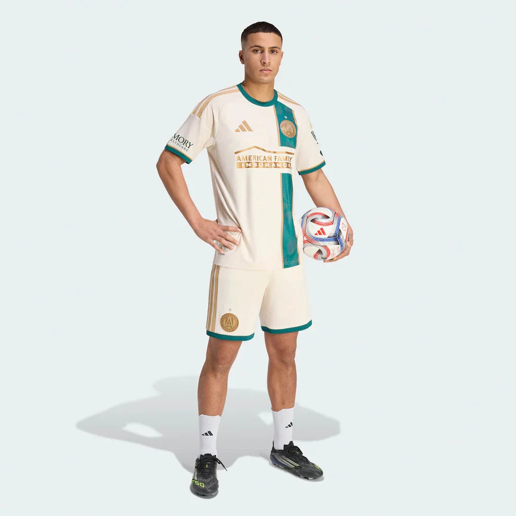 Atlanta United FC adidas 2026 Spirit Of '96 On-Field Authentic Patch Jersey - Tan