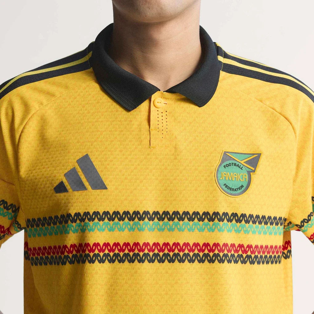 Jamaica National Team adidas 2026 Home On-Field Authentic Jersey - Yellow