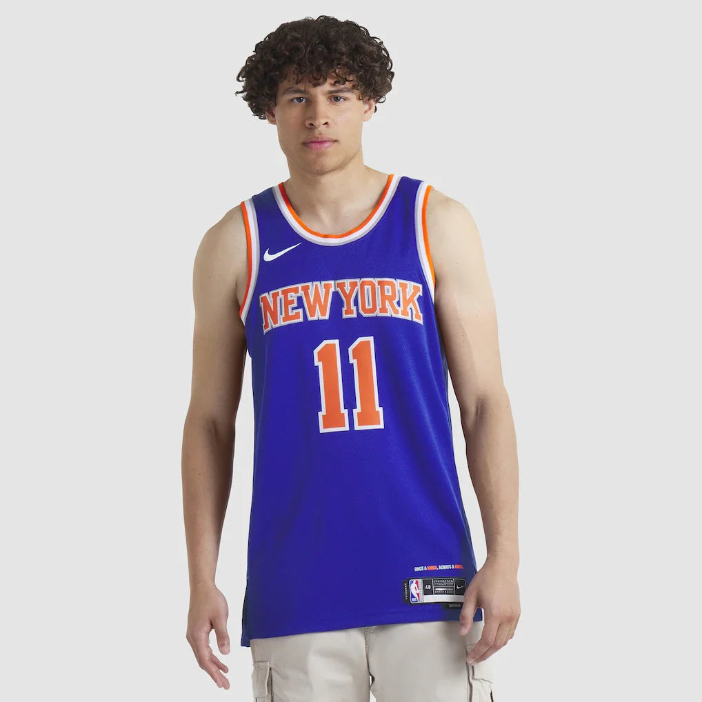 Jalen Brunson New York Knicks Nike Unisex Swingman Jersey - Icon Edition - Blue