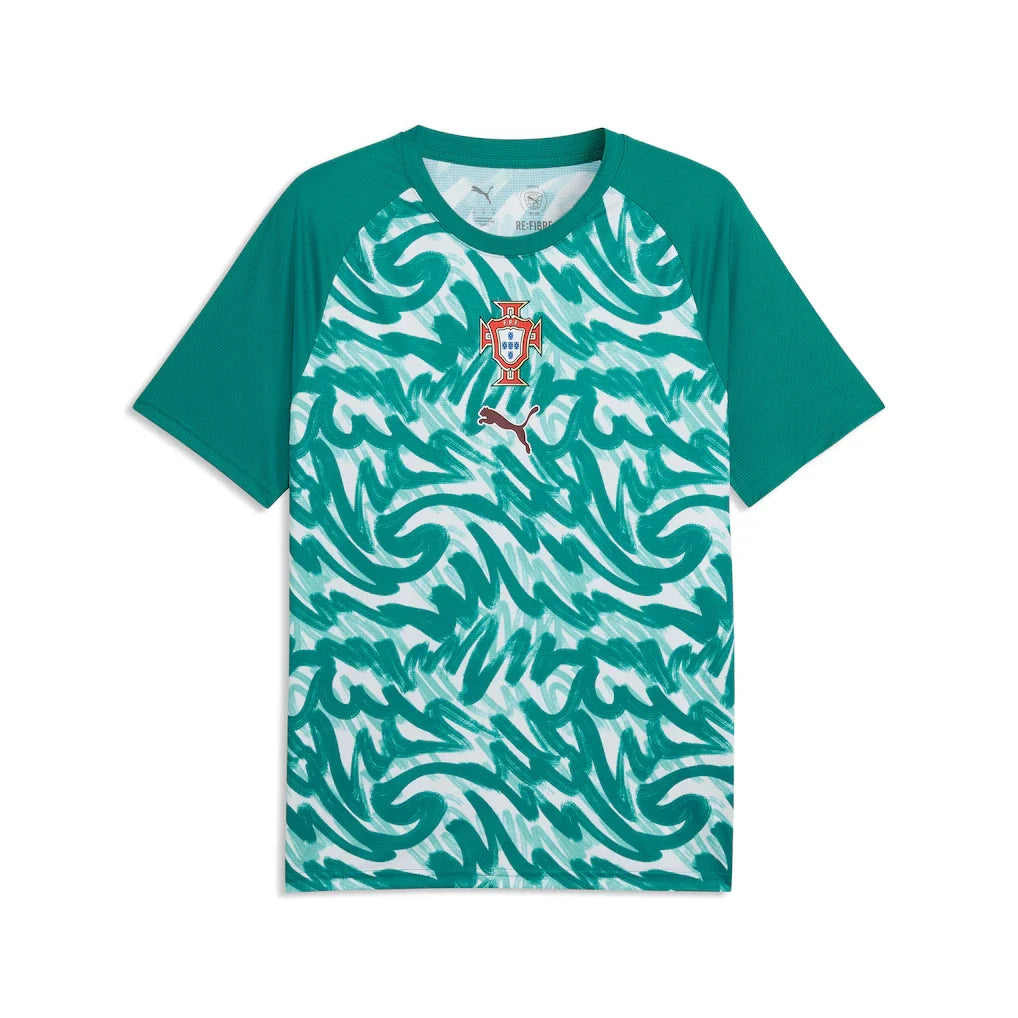 Portugal National Team Puma 2026 Pre-Match Top - Green