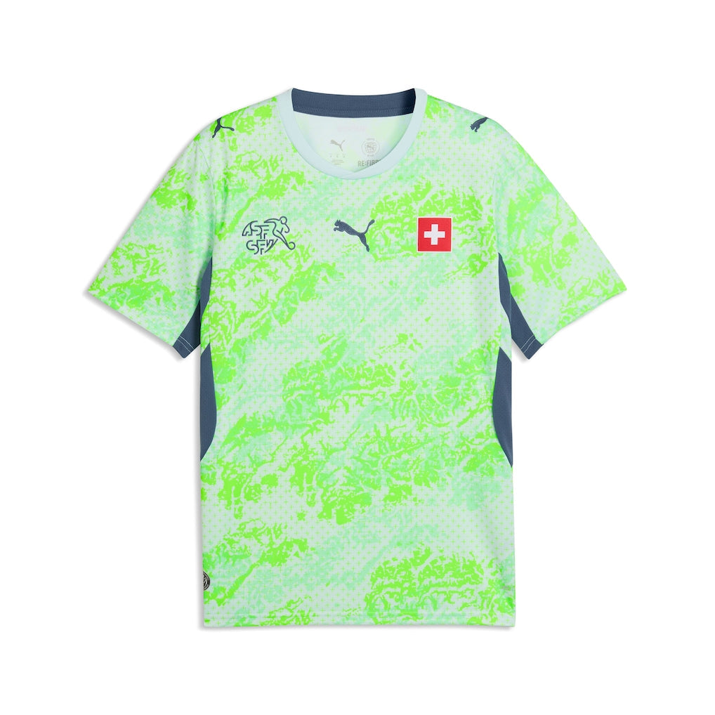 Switzerland National Team Puma 2026 Away Replica Jersey - Green