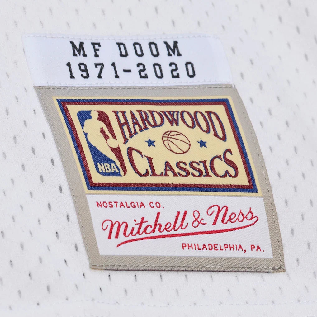 MF DOOM x NY Knicks x Mitchell & Ness A New York Story Fashion Jersey - White