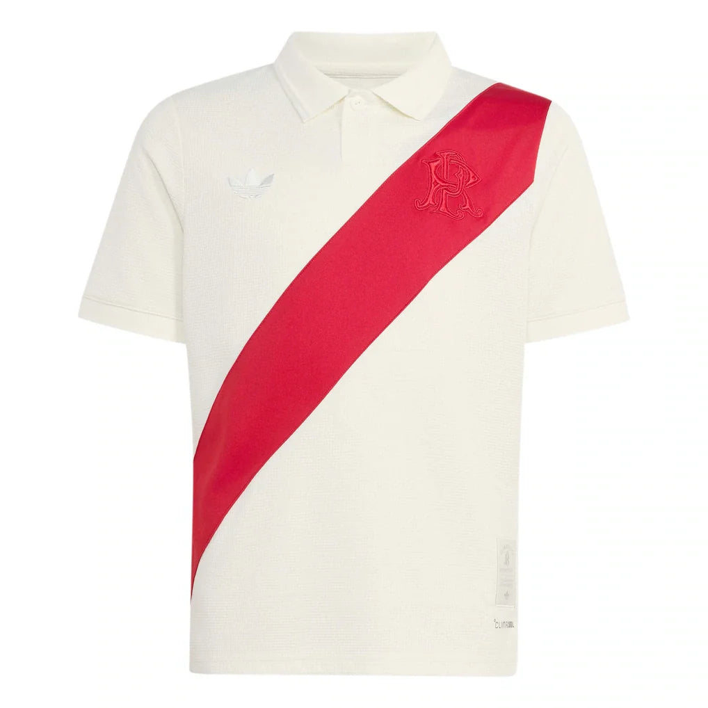Club Atlético River Plate adidas Youth 2026/27 Fourth Replica Jersey - White