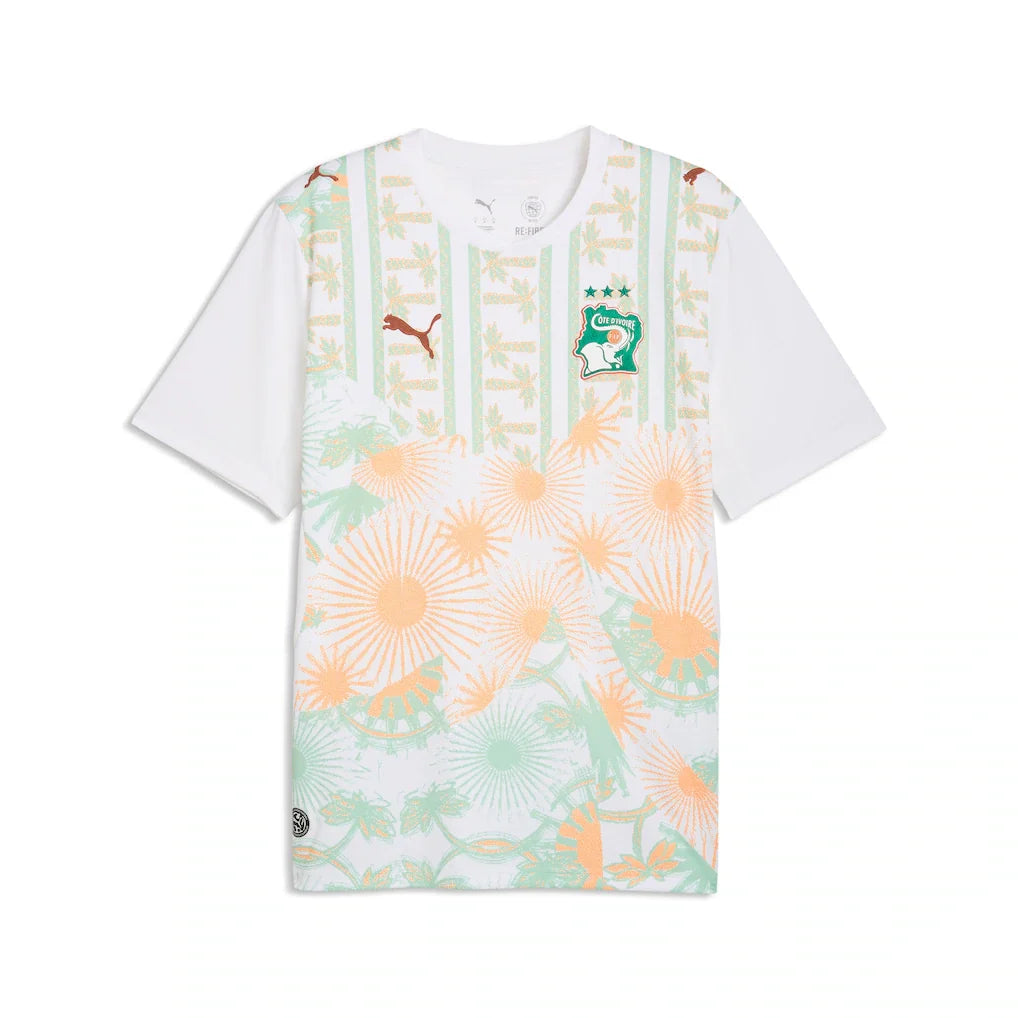 Ivory Coast National Team Puma 2026 Away Replica Jersey - White
