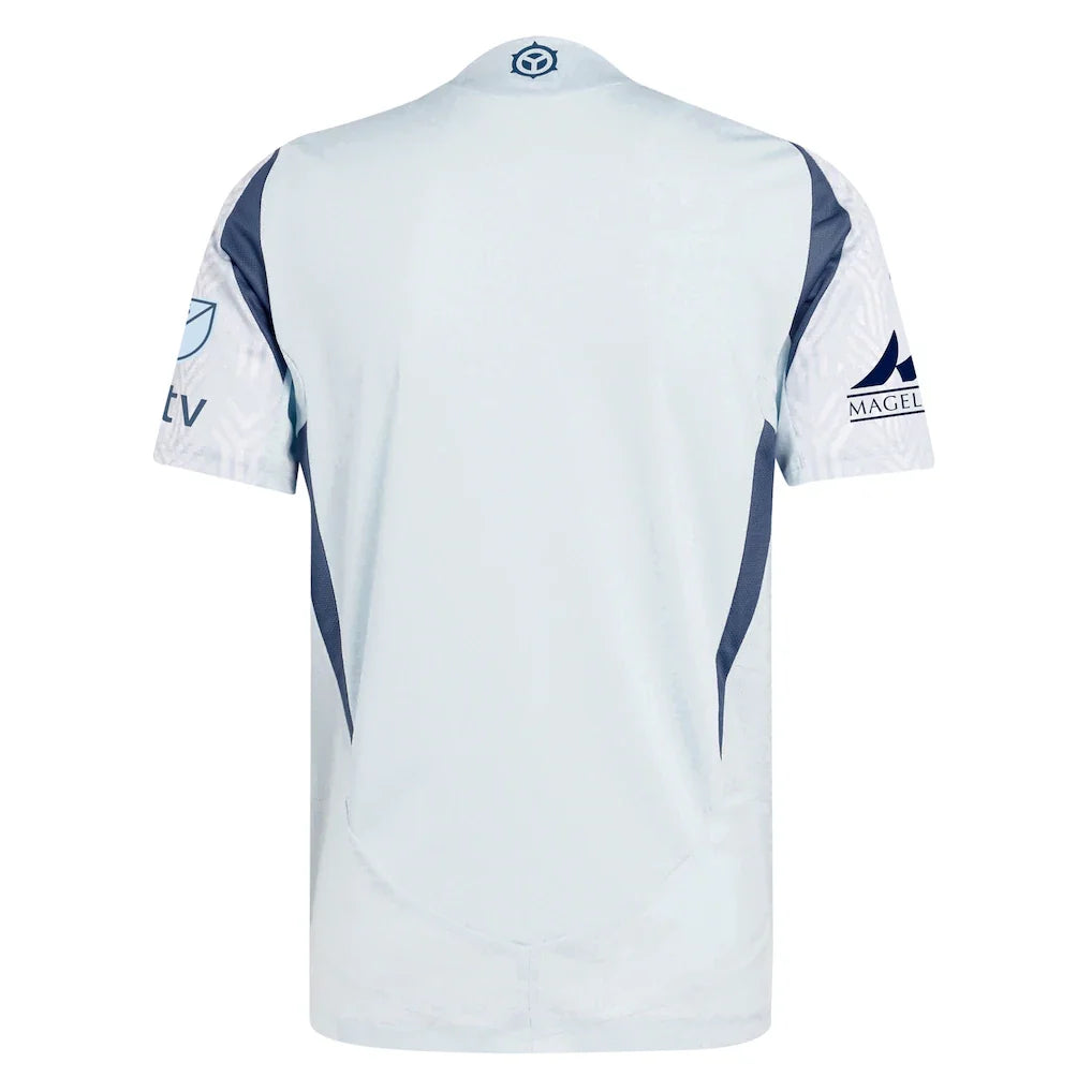 Chicago Fire adidas 2025 The Municipal Kit Authentic Jersey - Light Blue