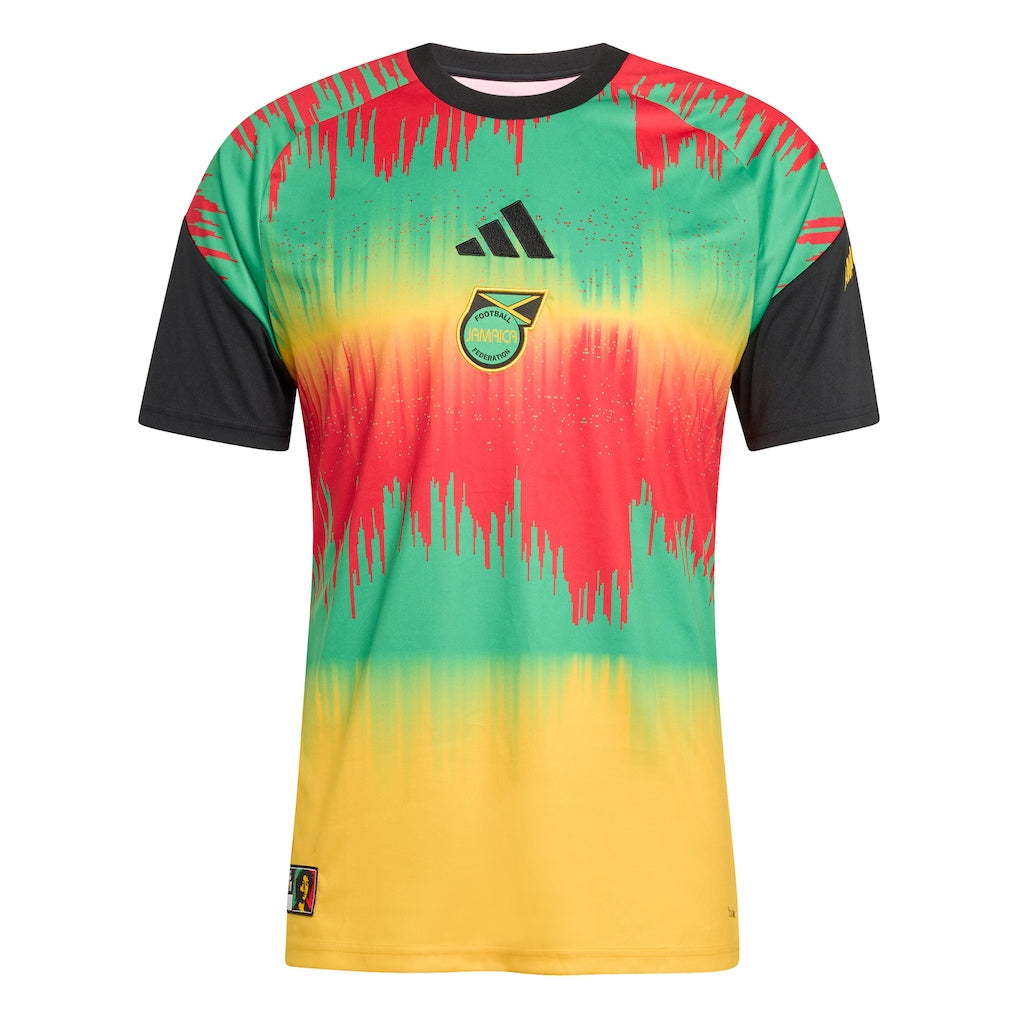 Jamaica National Team adidas 2026 Pre-Match Top - Green