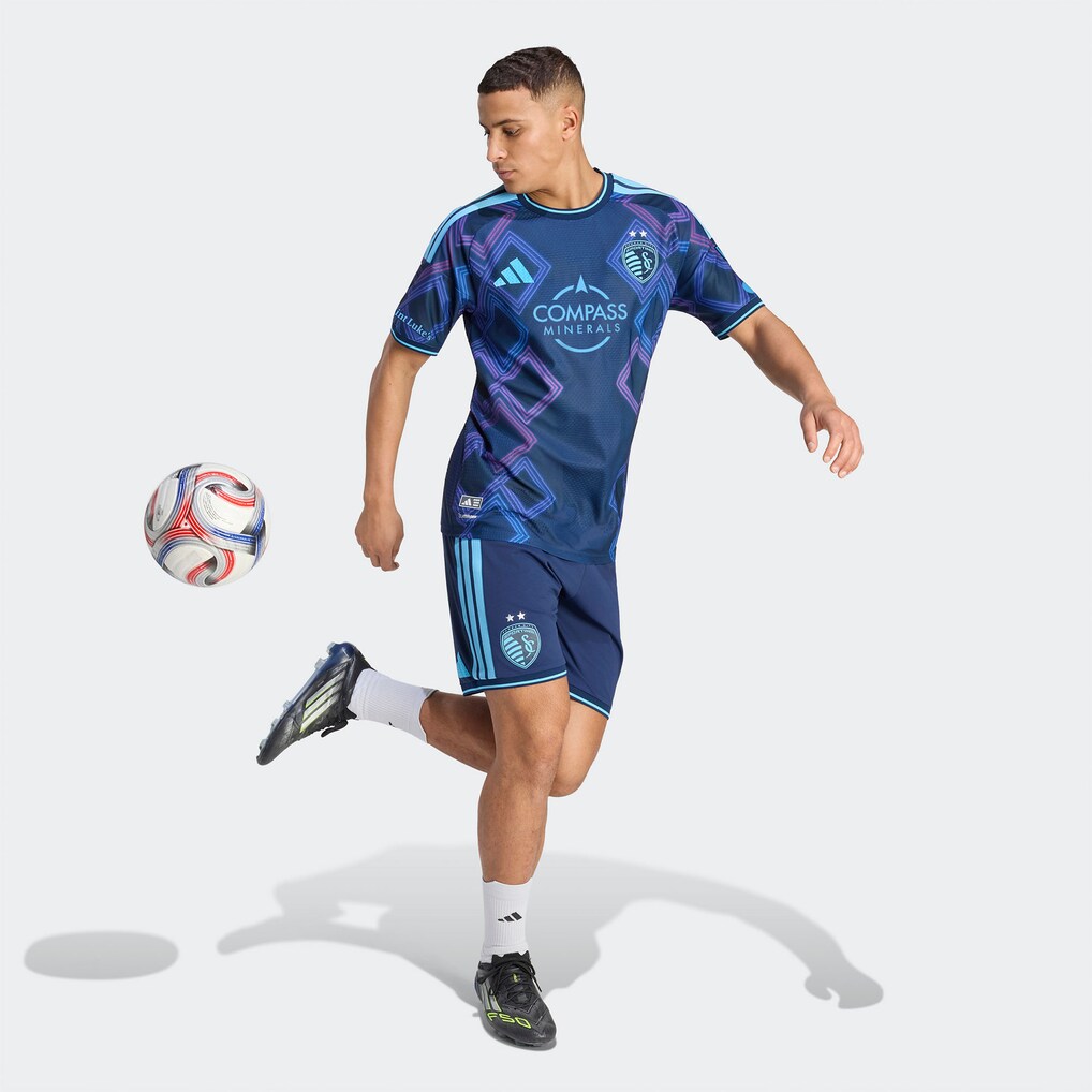 Sporting Kansas City adidas 2026 The 18th & Vine Kit On-Field Authentic Patch Jersey - Blue
