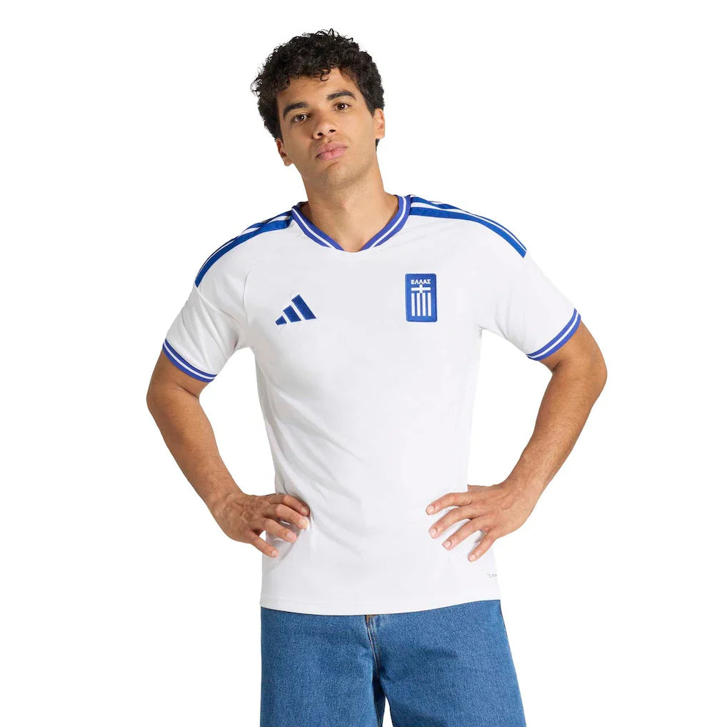 Greece National Team adidas 2026  Replica Jersey - White