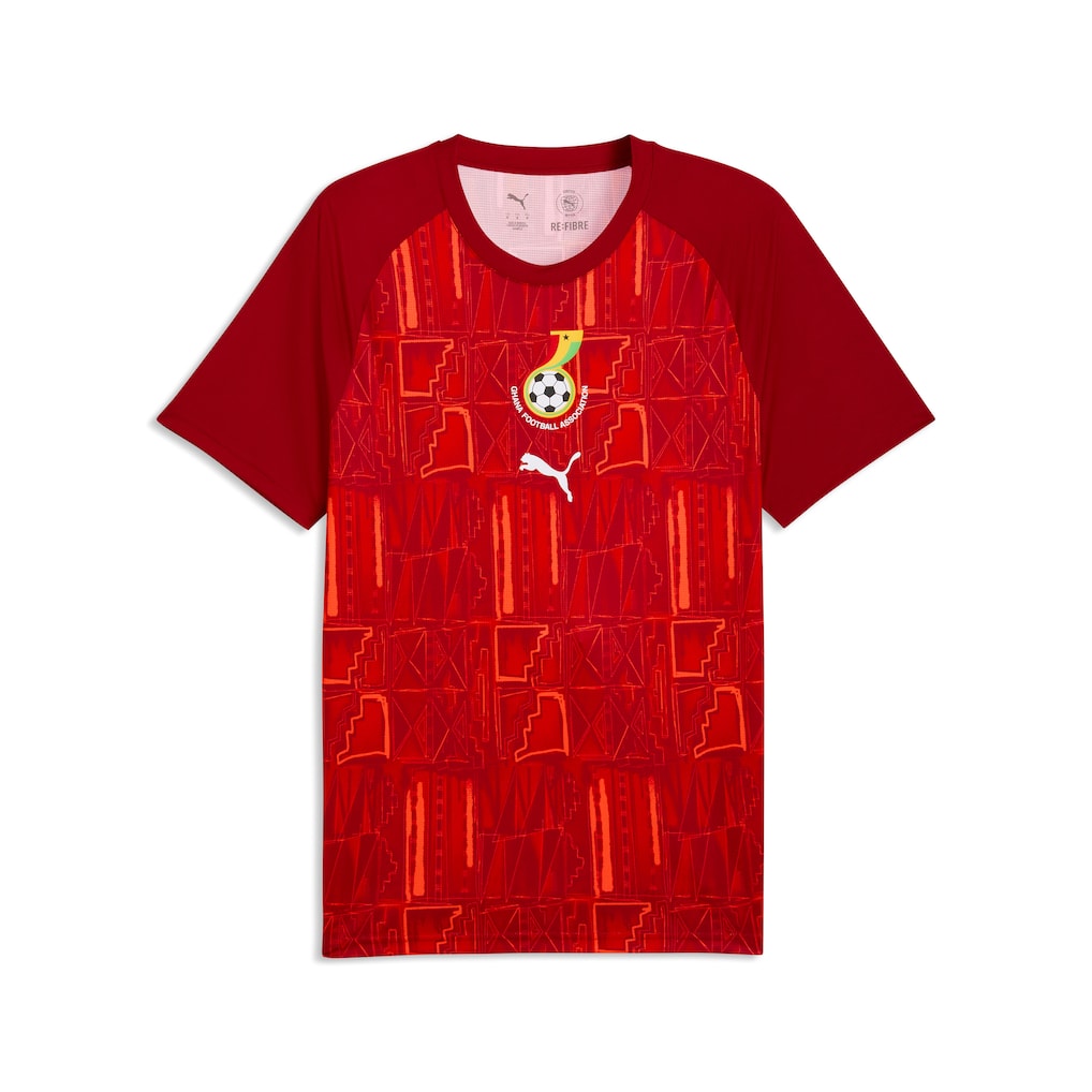 Ghana National Team Puma 2026 Pre-Match Top - Crimson