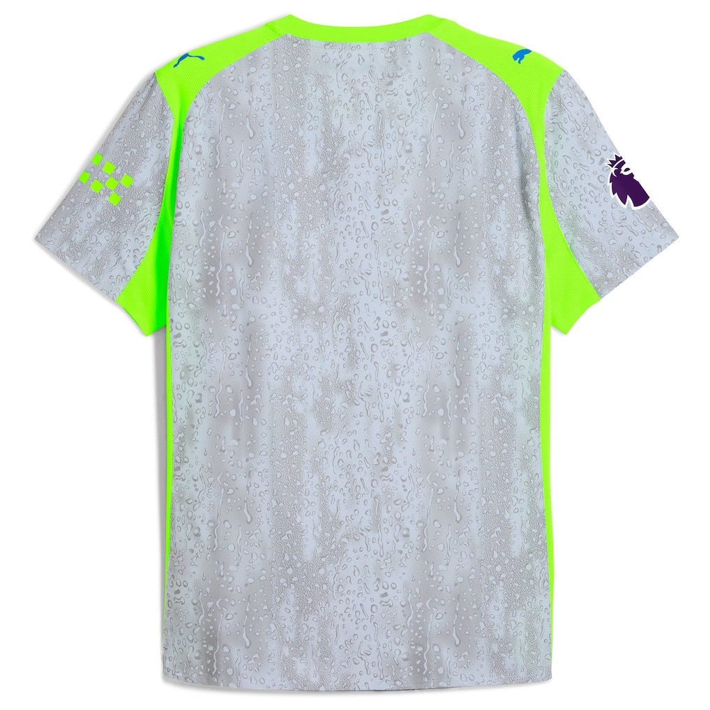 Manchester City Puma 2025/26 Third Authentic Jersey - Green/Neon Green