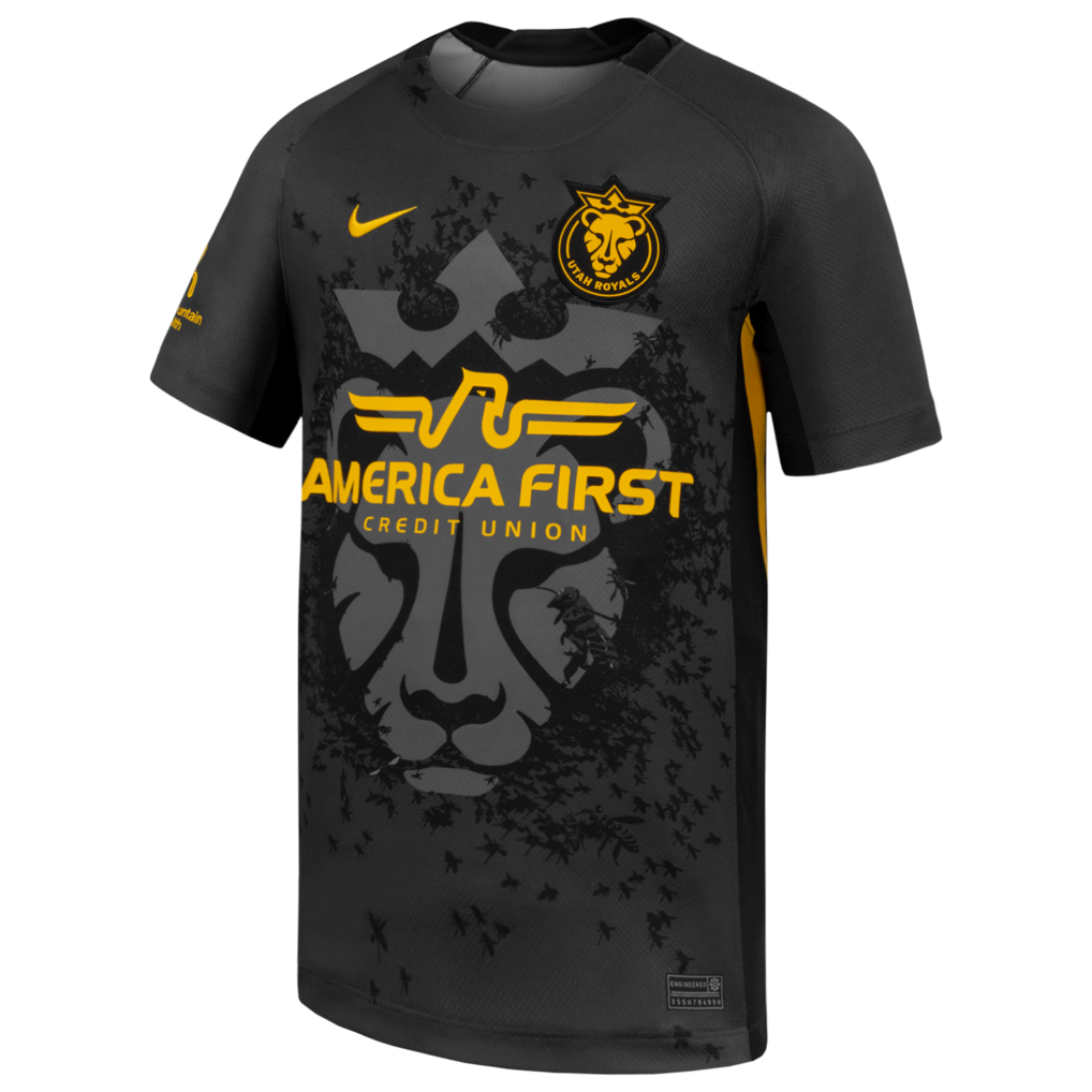 Utah Royals Nike Youth 2026 Third Stadium Replica Jersey - Gray