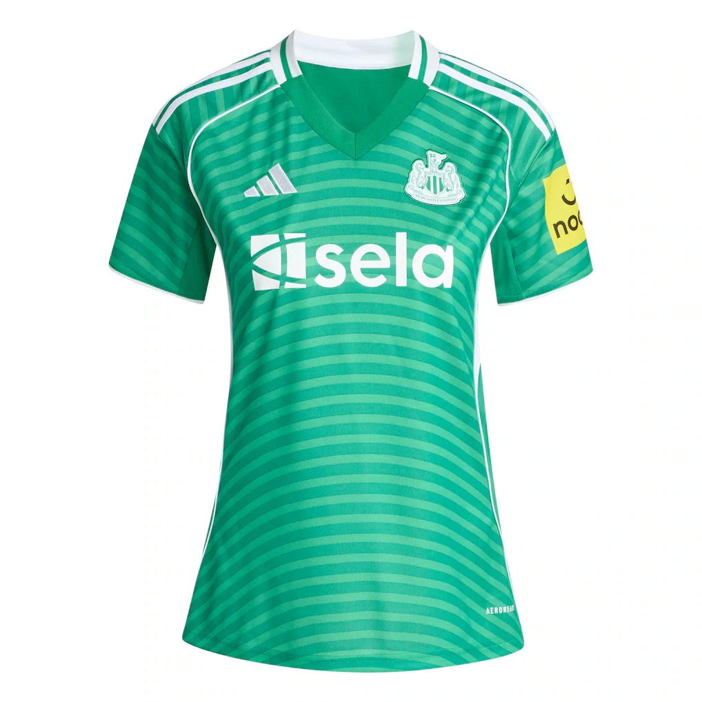 Newcastle United adidas Women's 2025/26 Away Replica Jersey - Green