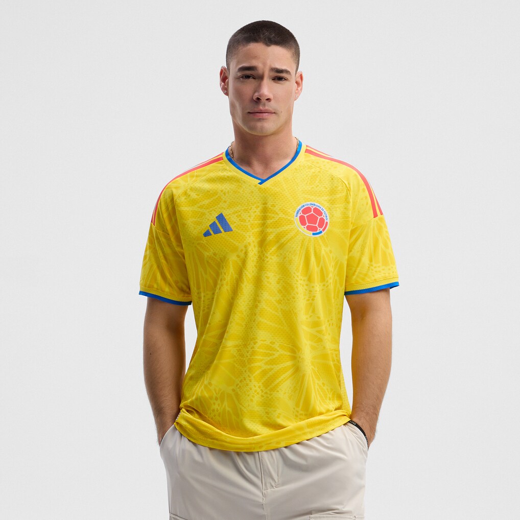 Colombia National Team adidas 2026 Home On-Field Authentic Jersey - Yellow