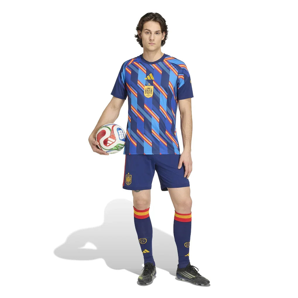 Spain National Team adidas 2026 Pre-Match Top - Navy