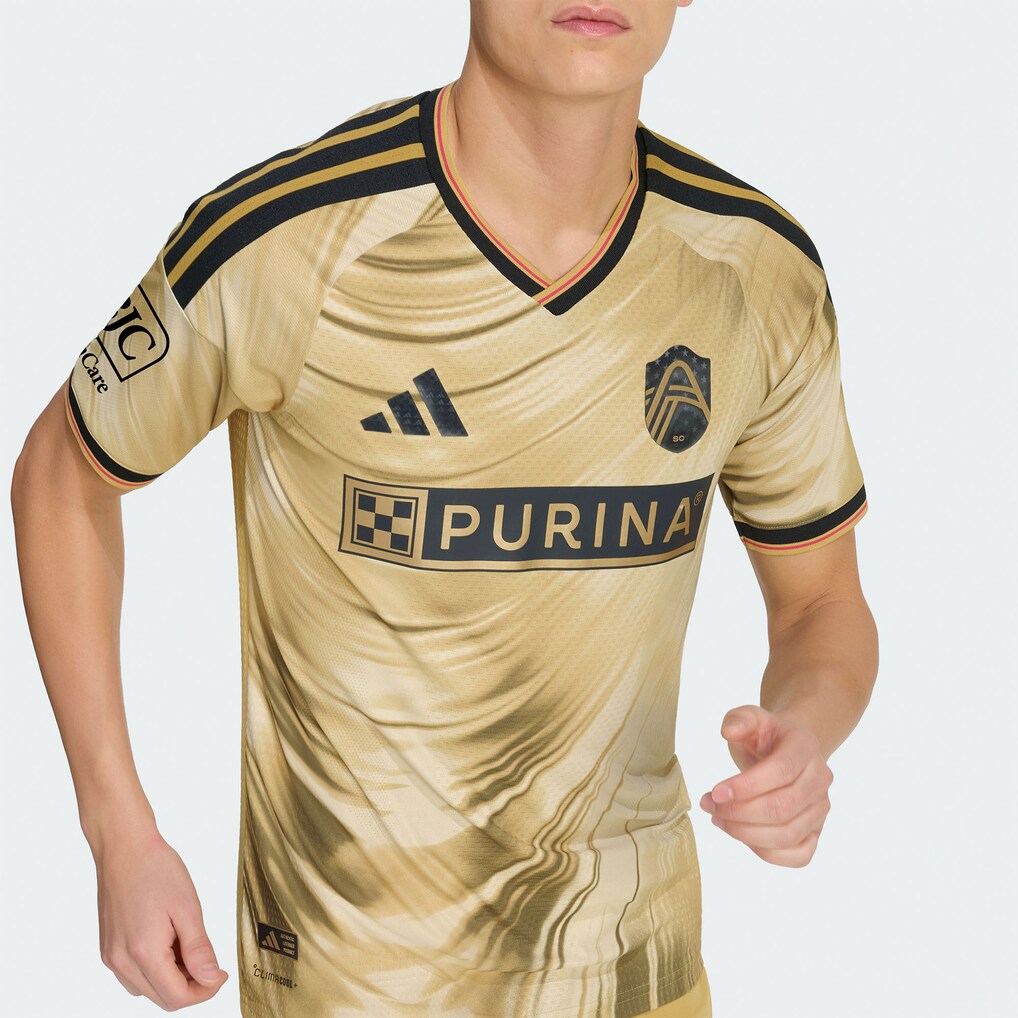 St. Louis CITY SC adidas 2026 The Tina Turner Kit On-Field Authentic Patch Jersey - Yellow