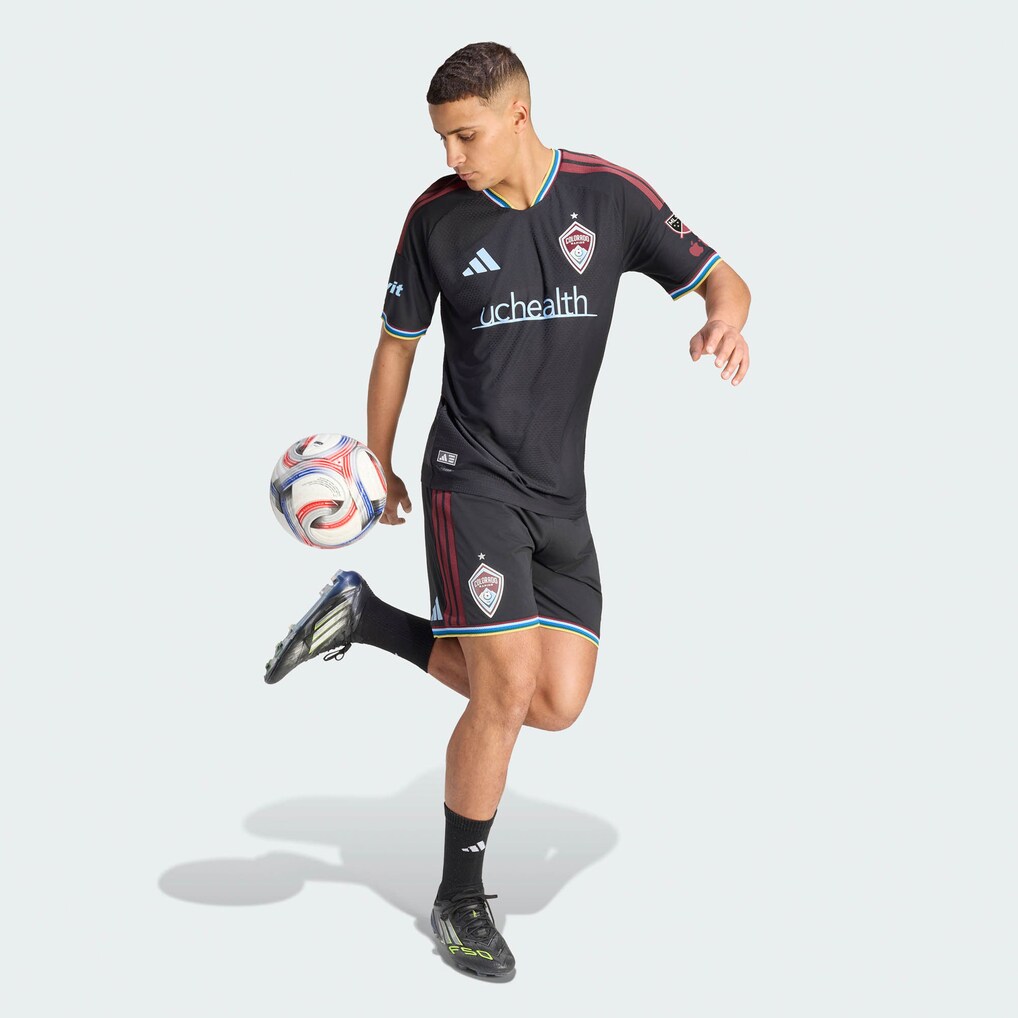 Colorado Rapids adidas 2026 Colorful Colorado On-Field Authentic Patch Jersey - Black