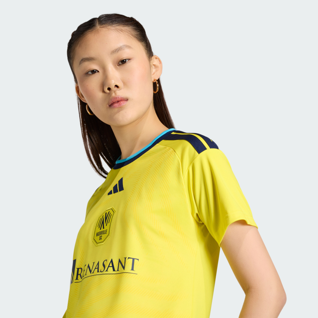Nashville SC adidas Women's 2026 The Reverb Kit Replica Jersey - Yellow