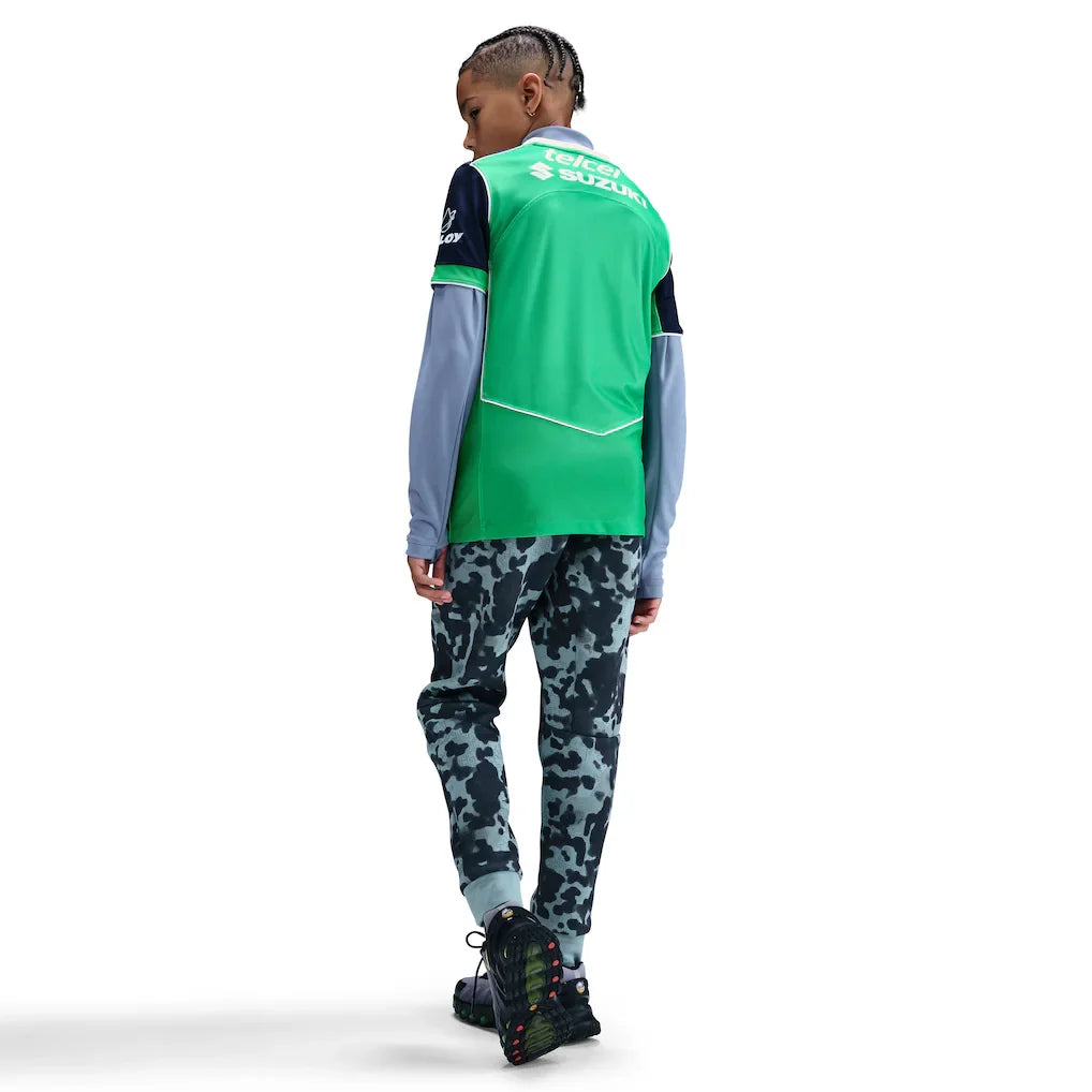 Pumas Nike Youth 2025/26 Third Replica Jersey - Green