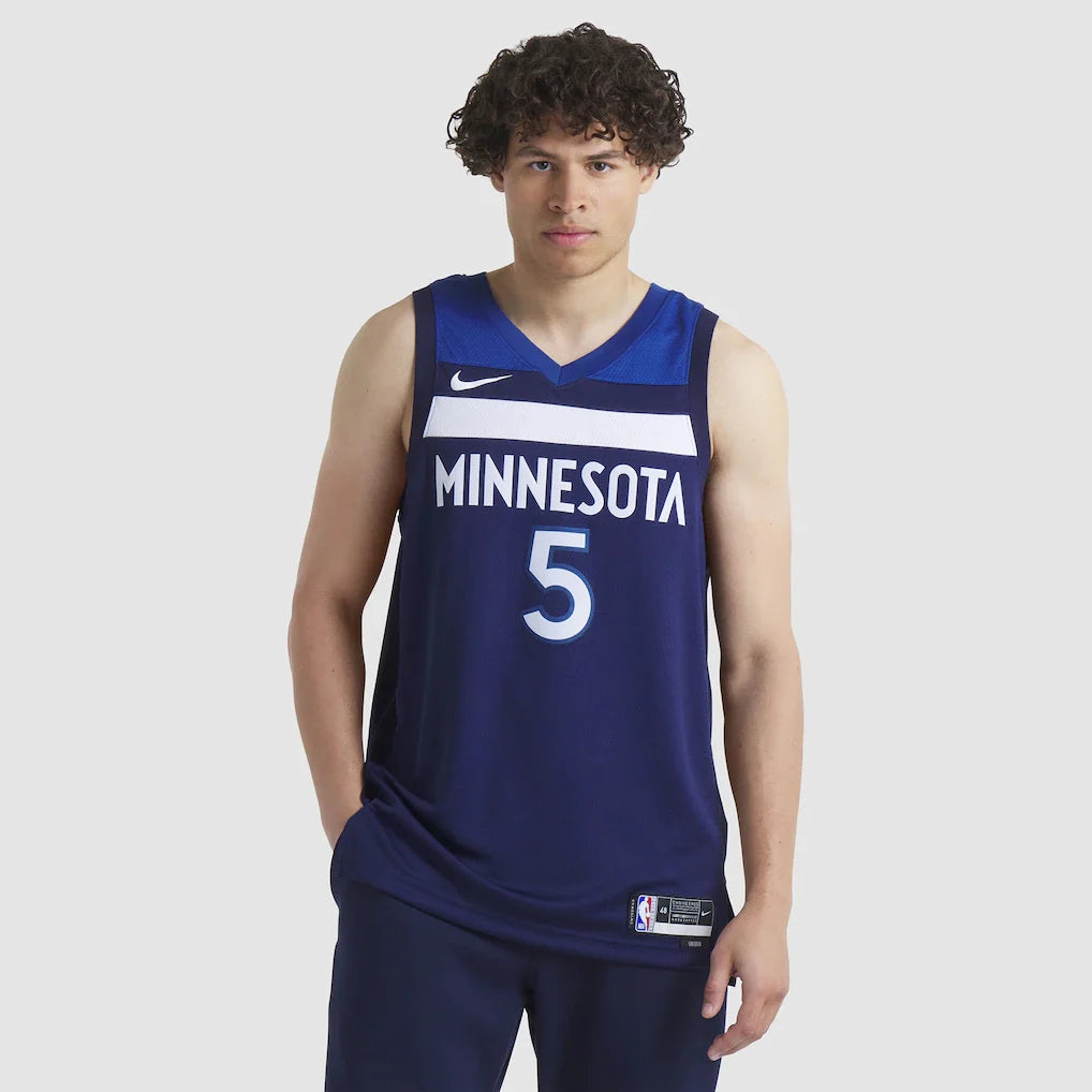Anthony Edwards Minnesota Timberwolves Nike Unisex Swingman Jersey - Icon Edition - Navy