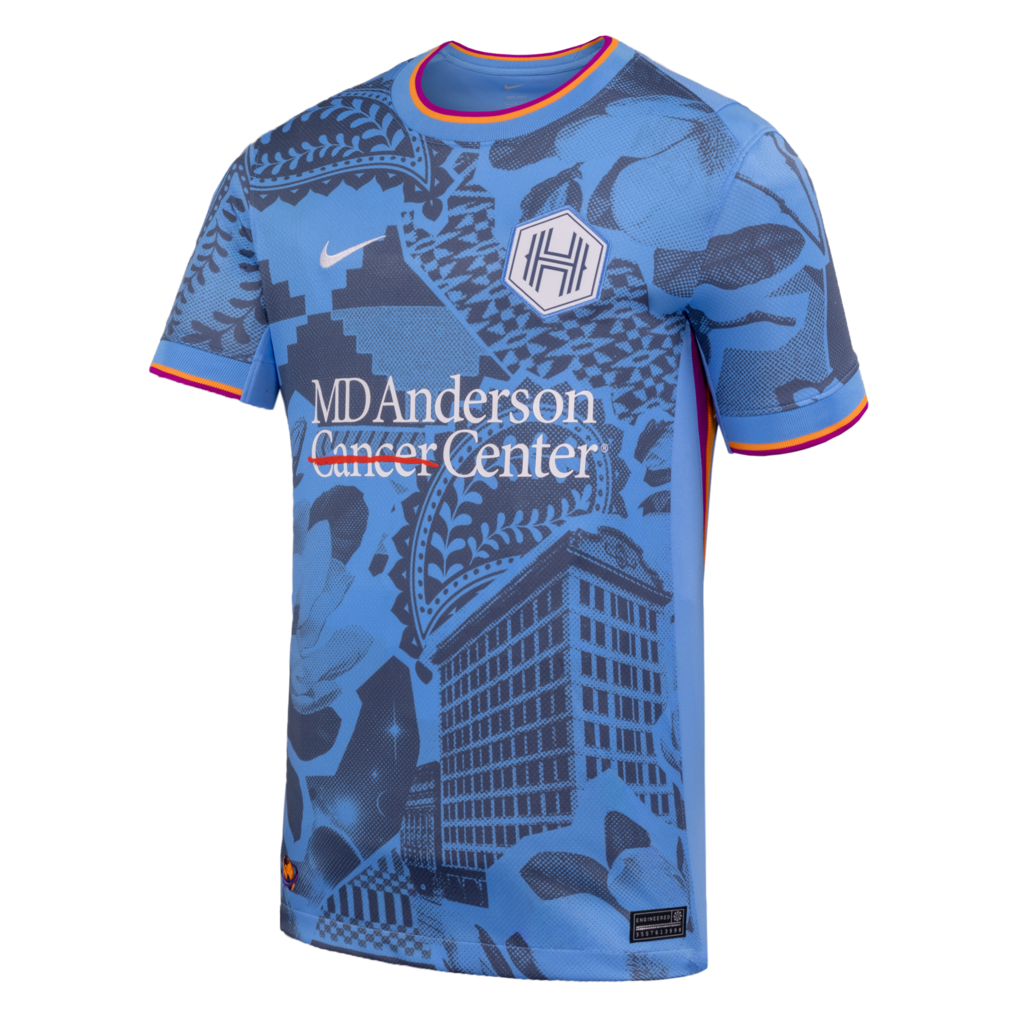 Houston Dash Nike Youth 2026 Third Stadium Replica Jersey - Blue