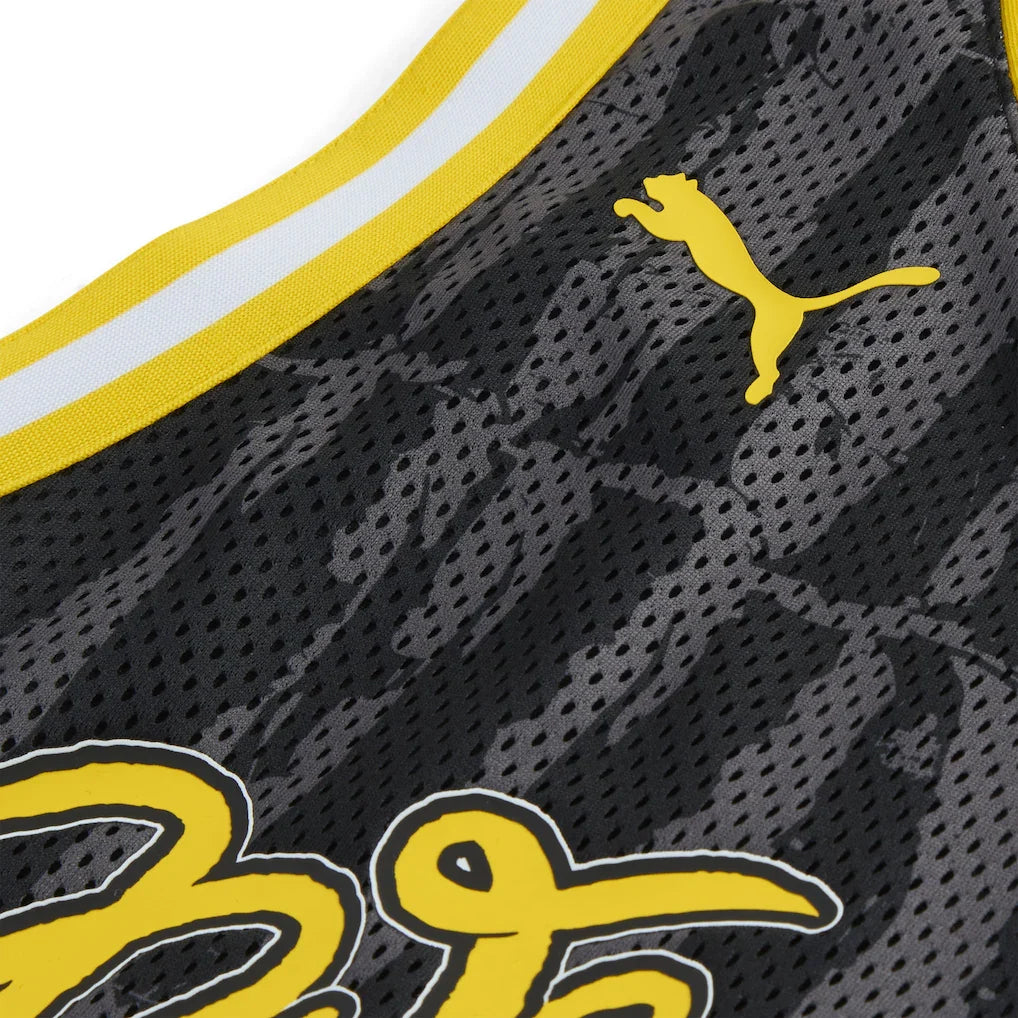 Borussia Dortmund Puma 2025 FIFA Club World Cup dryCELL Basketball Jersey - Black