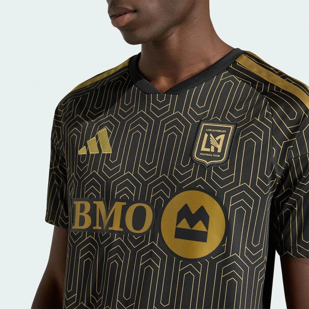 LAFC adidas 2026 Primary Kit Replica Jersey - Black