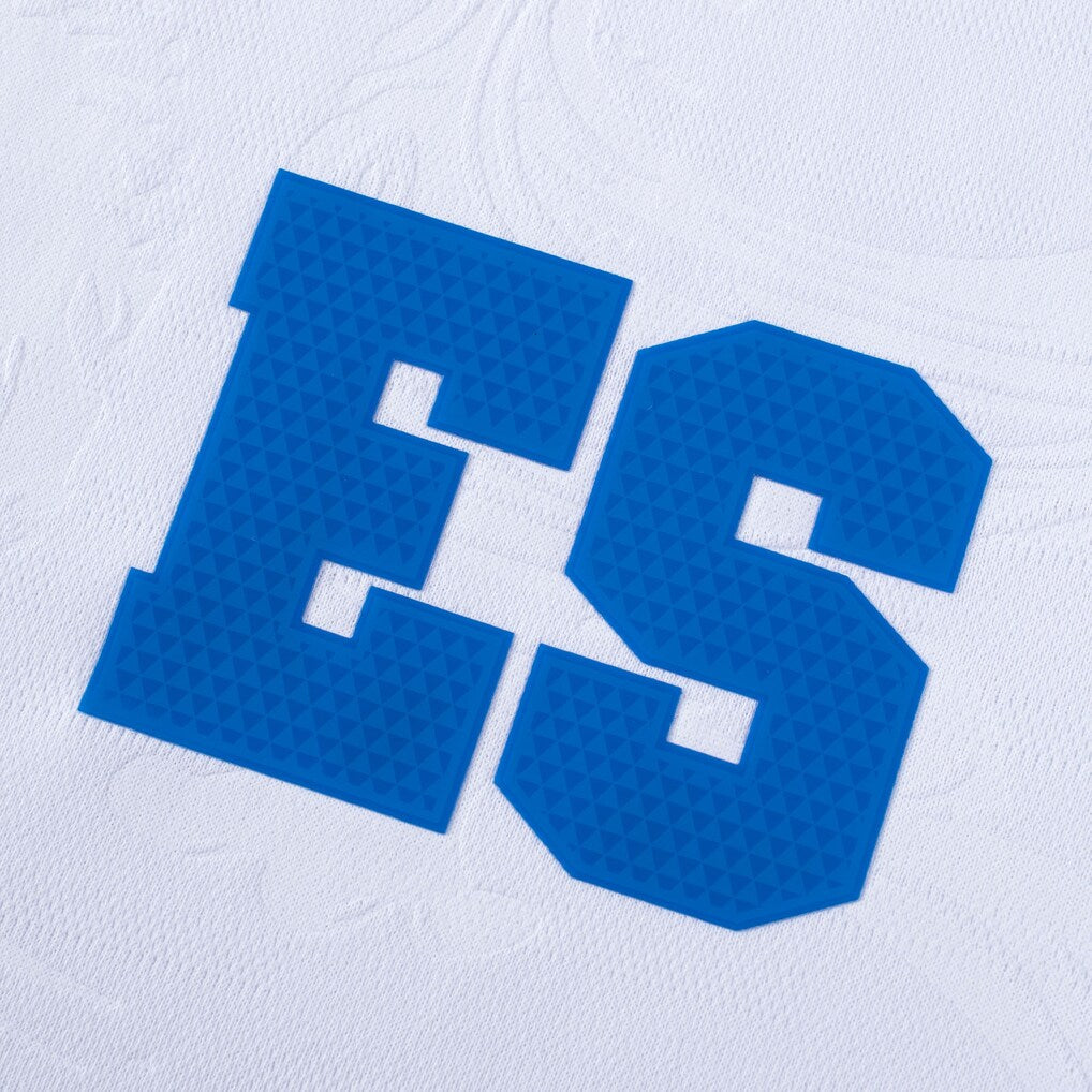 El Salvador National Team Umbro 2025 Away Replica Long Sleeve Jersey - White