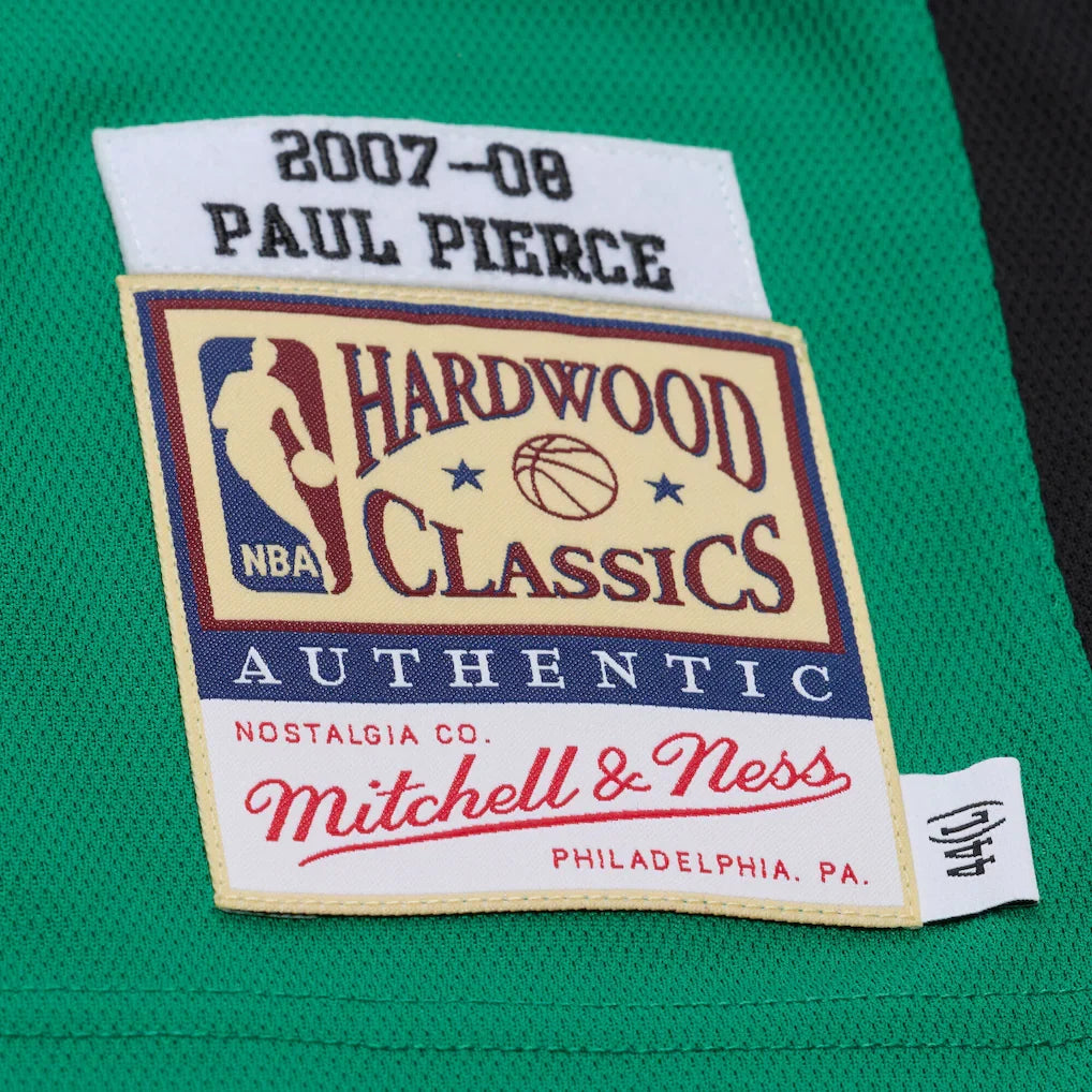 Paul Pierce Boston Celtics Mitchell & Ness 2007-08 Hardwood Classics Authentic Jersey - Kelly Green