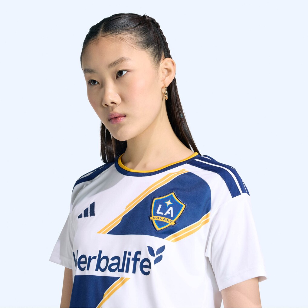 LA Galaxy adidas Women's 2026 The VeloCITY Kit Replica Jersey - White