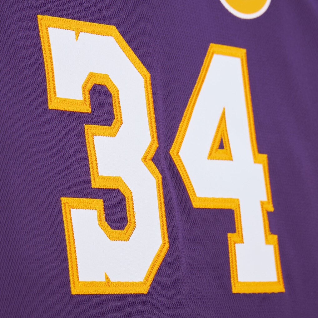 Shaquille O'Neal Los Angeles Lakers Mitchell & Ness 2000 NBA All-Star Game Authentic Jersey - Purple