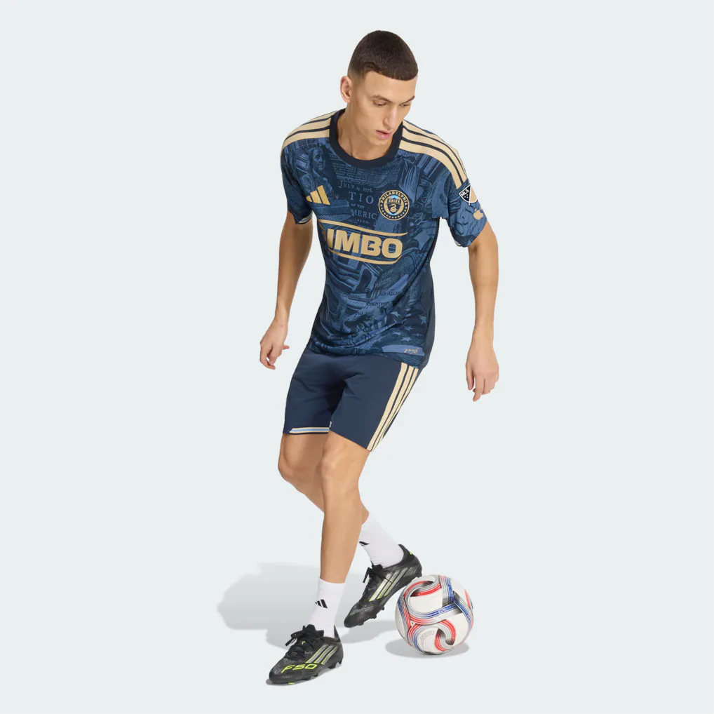 Philadelphia Union adidas 2026 1776 Kit On-Field Authentic Patch Jersey - Navy