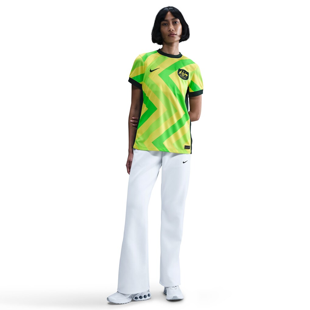 Australia National Team Nike Women's 2025/26 Home Replica Jersey - Yellow