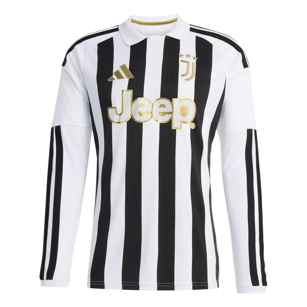 Juventus adidas 2026/27 Home Replica Long Sleeve Jersey - White