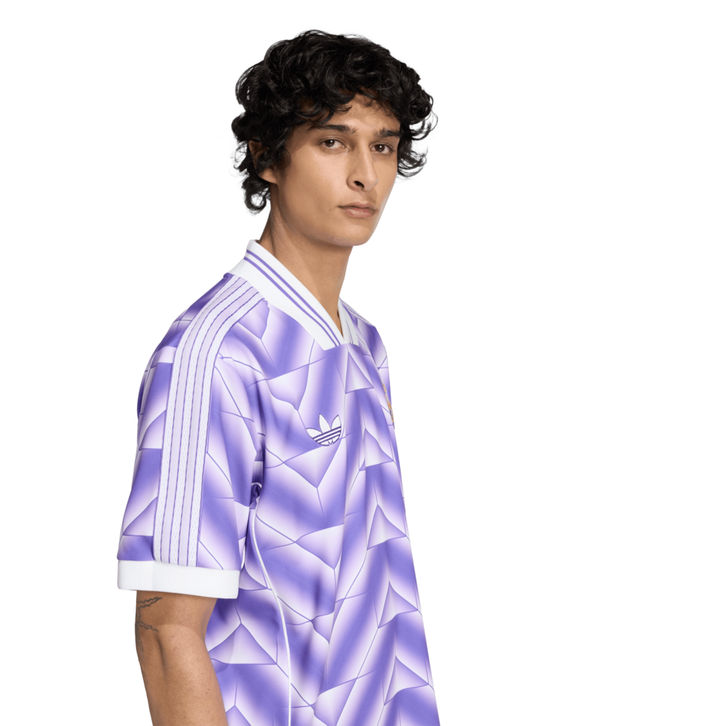 Real Madrid adidas Unisex Lifestyler Fashion Jersey - Purple