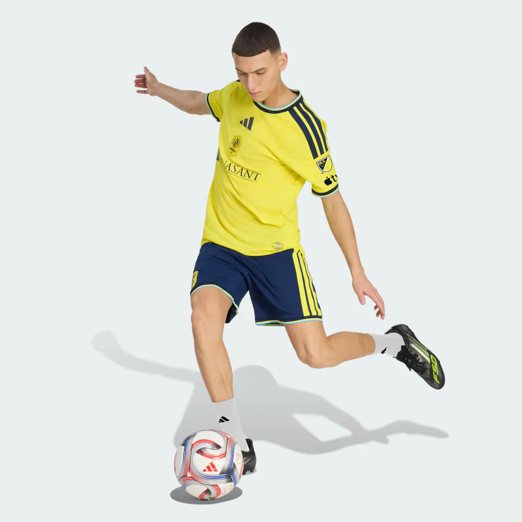 Nashville SC adidas 2026 The Reverb Kit On-Field Authentic Patch Jersey - Yellow