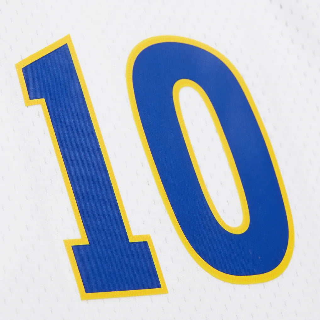 Tim Hardaway Golden State Warriors Mitchell & Ness Hardwood Classics 1990/91 Swingman Jersey - White