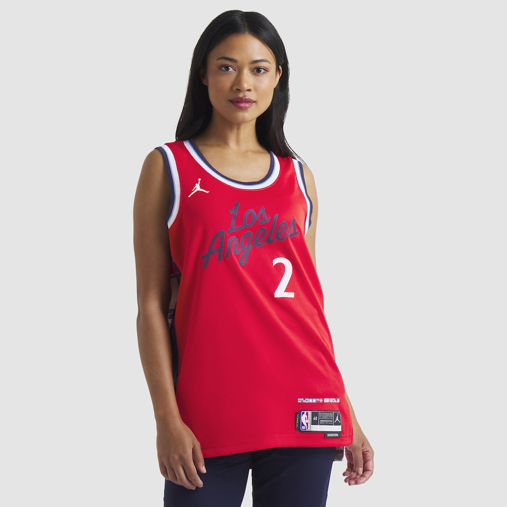 Kawhi Leonard LA Clippers Jordan Brand Unisex 2024/25 Swingman Jersey - Statement Edition - Red