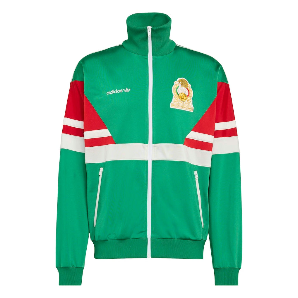 Mexico National Team adidas 1986 Bringback Full-Zip Track Top - Green