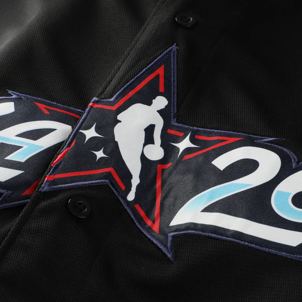 2026 NBA All-Star Game Fanatics Big & Tall Full-Button Jersey - Black