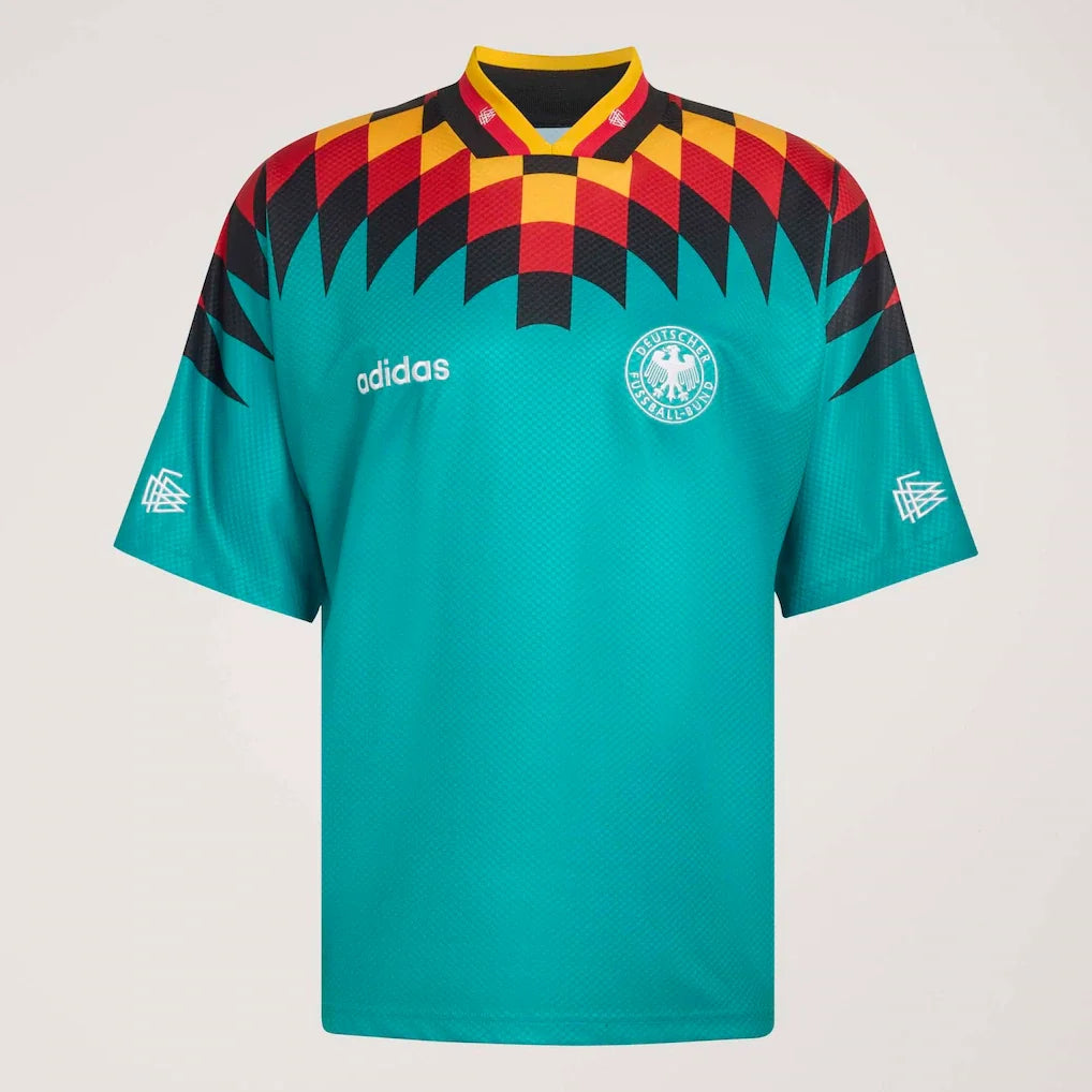 Germany National Team adidas 1994 Away Bringback Jersey - Green
