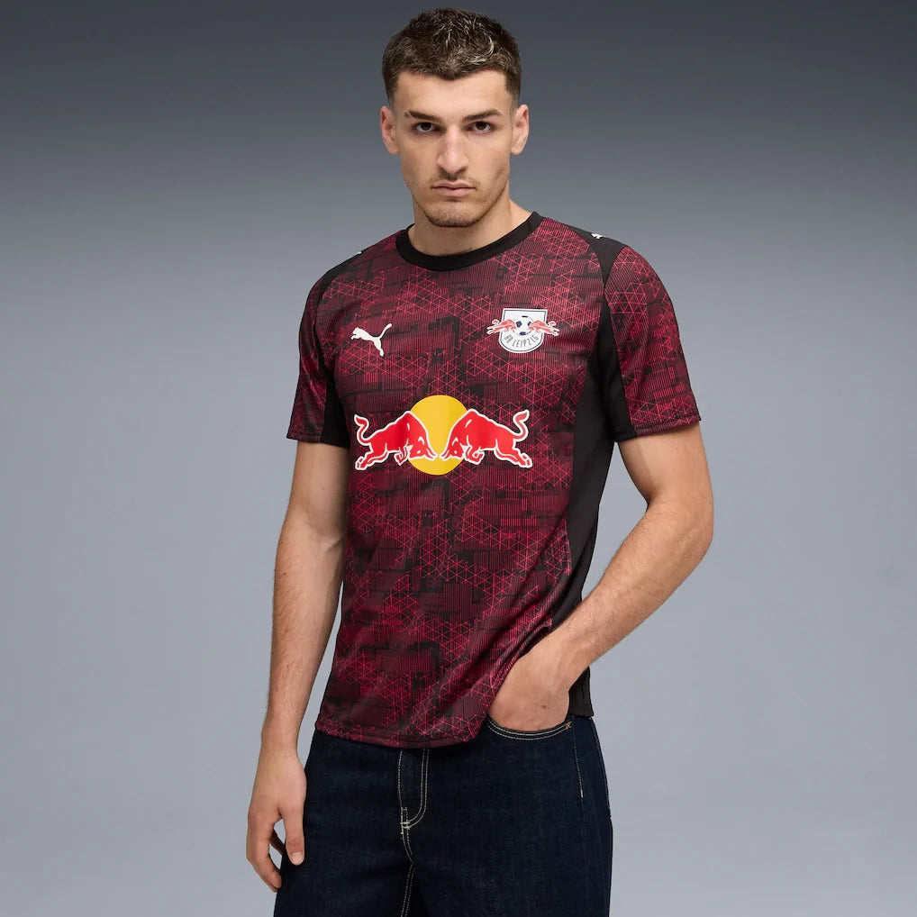 RB Leipzig Puma 2025/26 Away Replica Jersey - Black