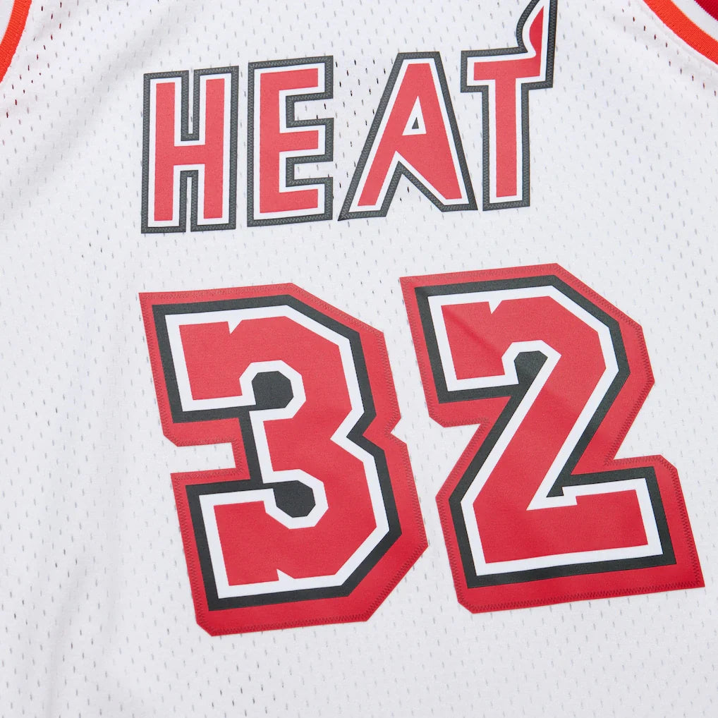 Shaquille O'Neal Miami Heat Mitchell & Ness 2007/08 Hardwood Classics Swingman Jersey - White
