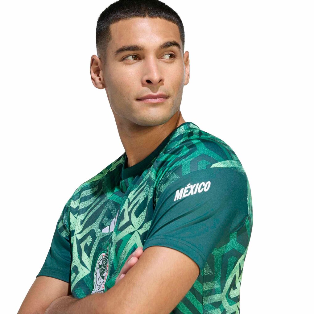 Mexico National Team adidas 2026 Pre-Match Top - Green