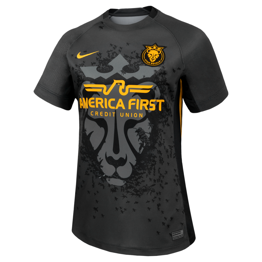 Utah Royals Nike Women's 2026 Third Stadium Replica Jersey - Charcoal
