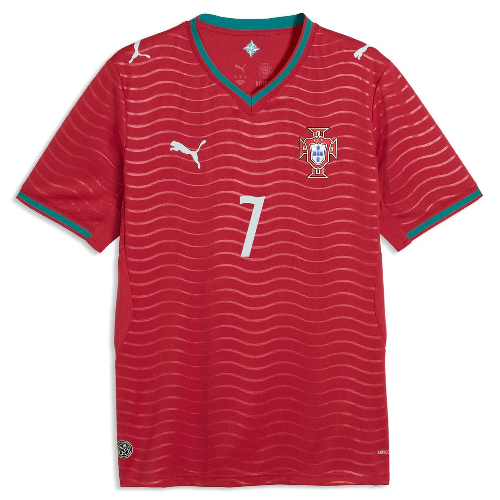 Cristiano Ronaldo Portugal National Team Puma 2026 Home Replica Jersey - Red